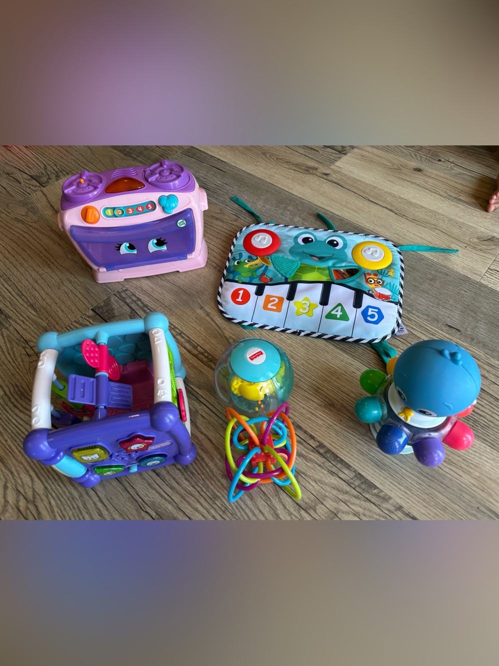 Bundle of baby toys Multi-Color Baby Activity Toy Set - Educational Sensory Play